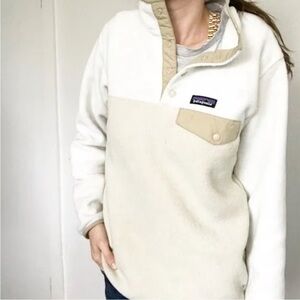 Patagonia snap-T synchilla fleece, size L